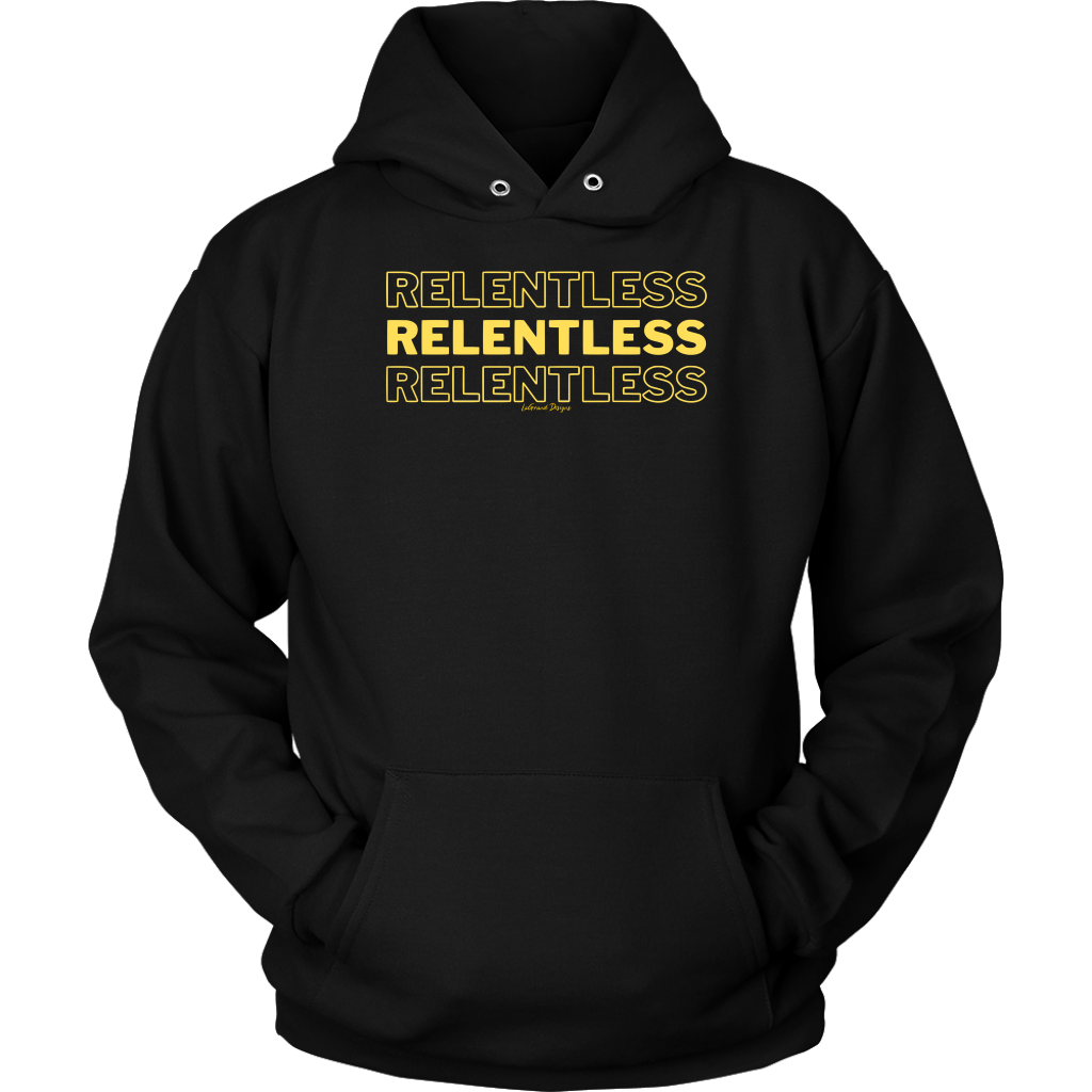 Relentless Yellow Unisex Hoodie