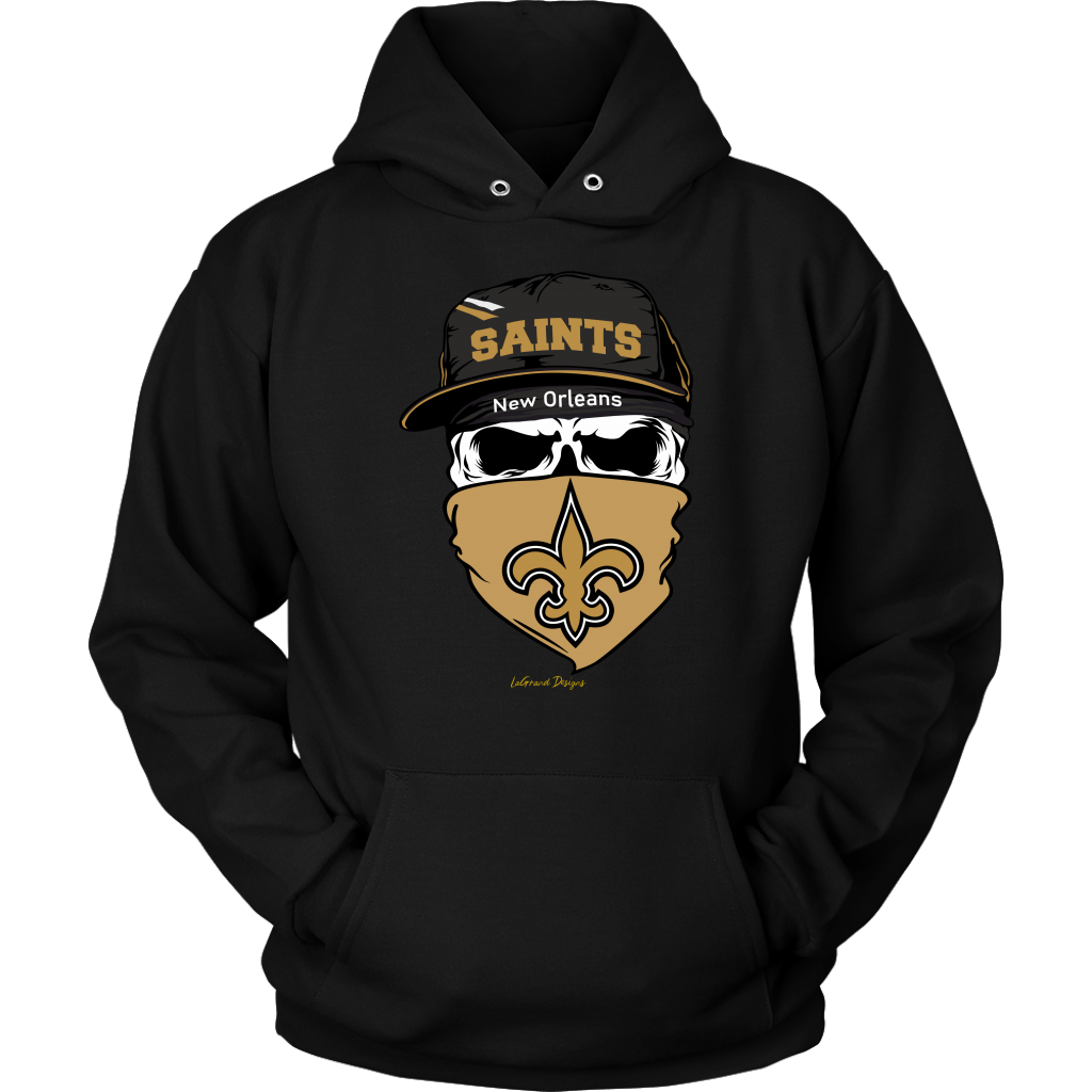 Saints Skull & Bandana Design