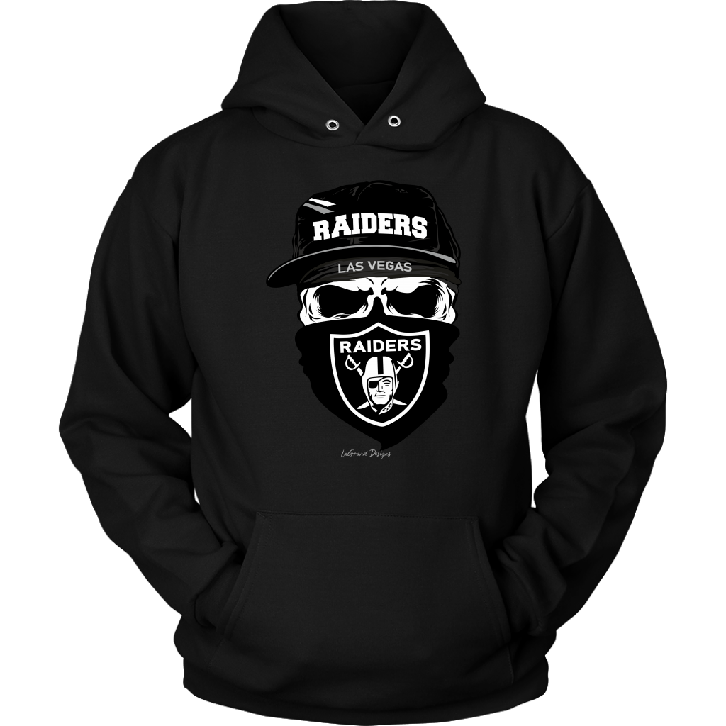 Raiders Skull & Bandana Design