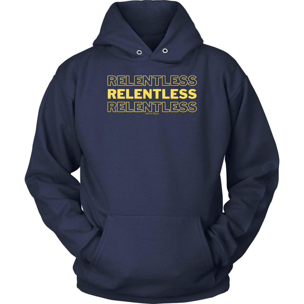 Relentless Yellow Unisex Hoodie