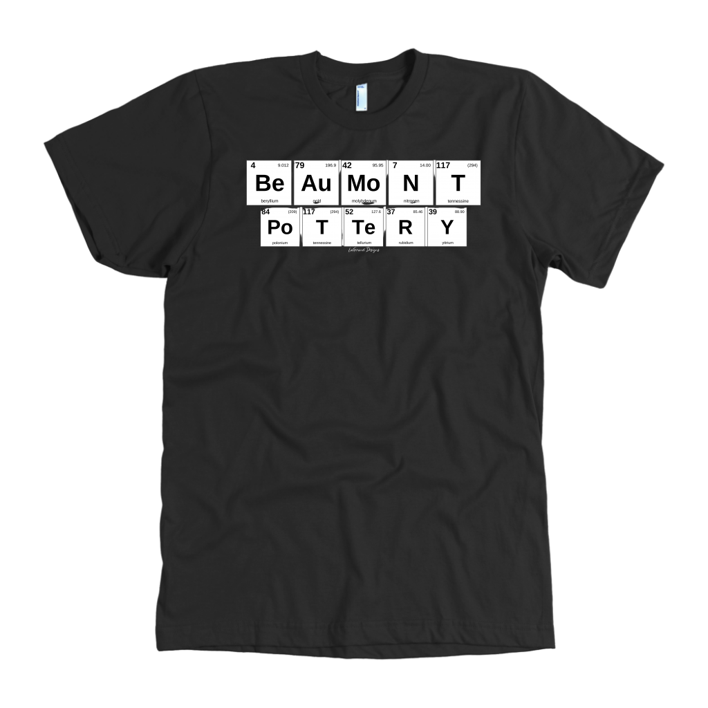 Beaumont Pottery Periodic Elements T-Shirt