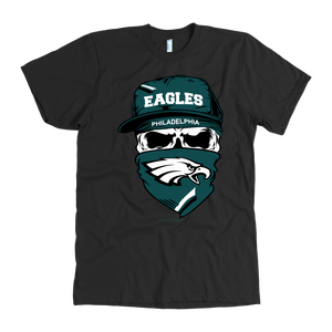 Eagles Skull & Bandana Design