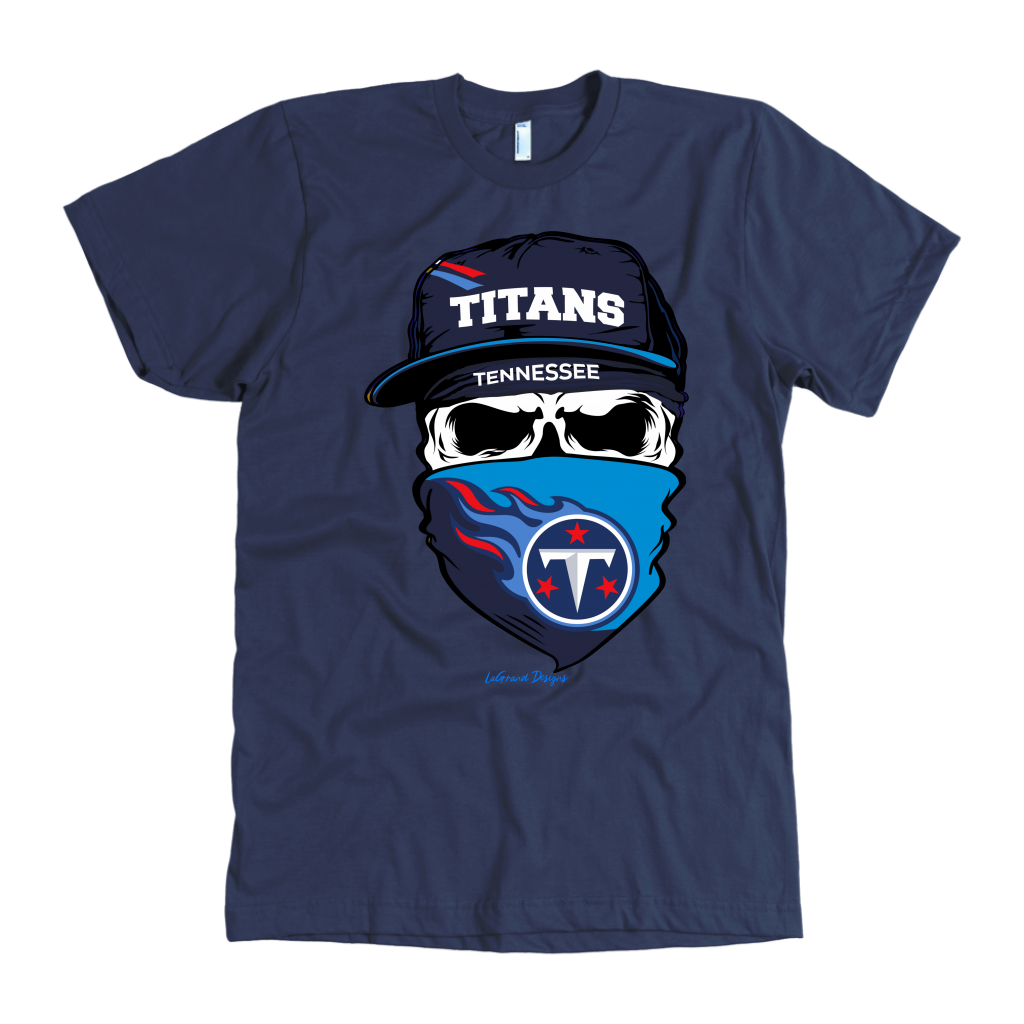 Titans Skull & Bandana Design