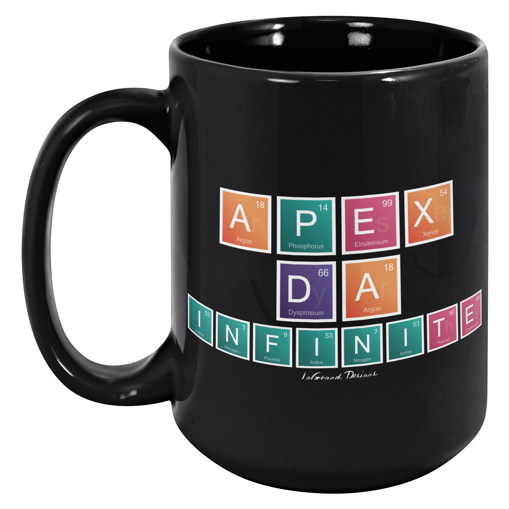 Apex Da Infinite 15oz Black Mug