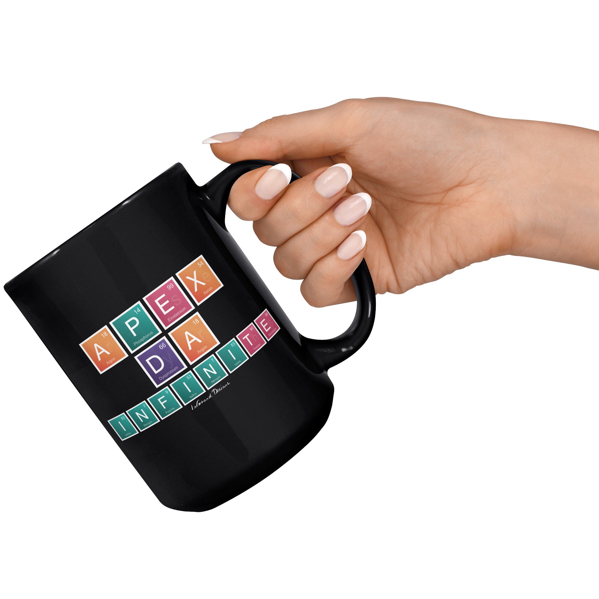 Apex Da Infinite 15oz Black Mug