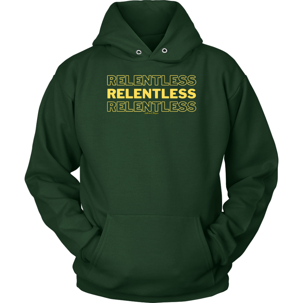 Relentless Yellow Unisex Hoodie