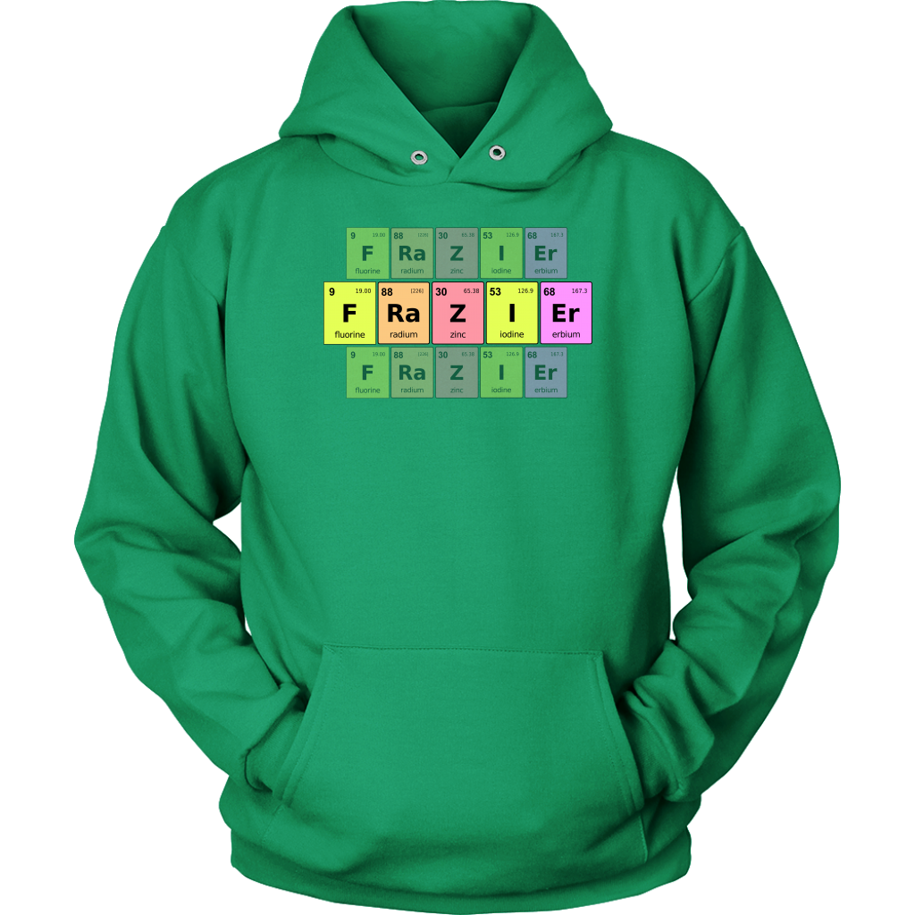 Frazier Elements Hoodie Design