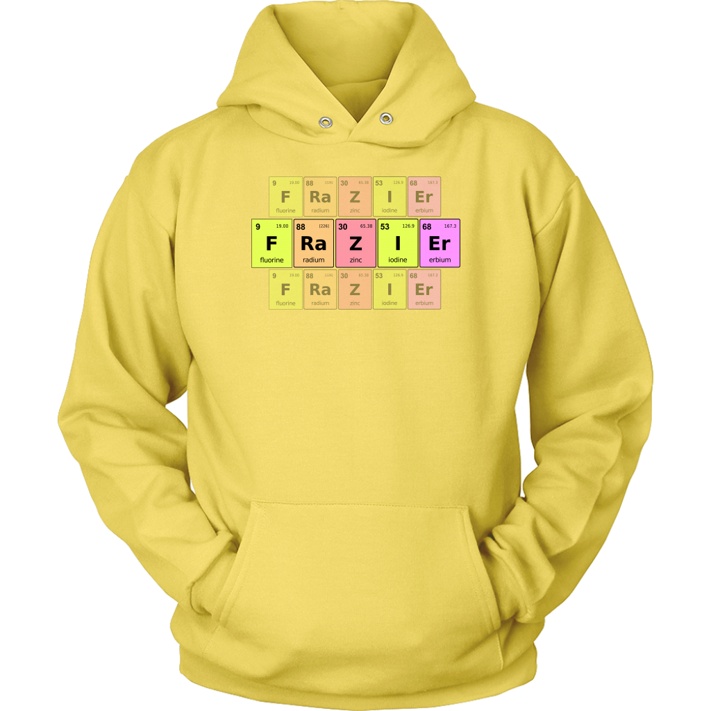 Frazier Elements Hoodie Design