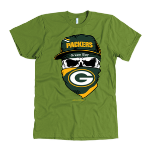 Packers Skull & Bandana Design