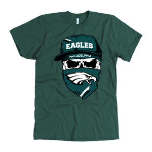 Eagles Skull & Bandana Design