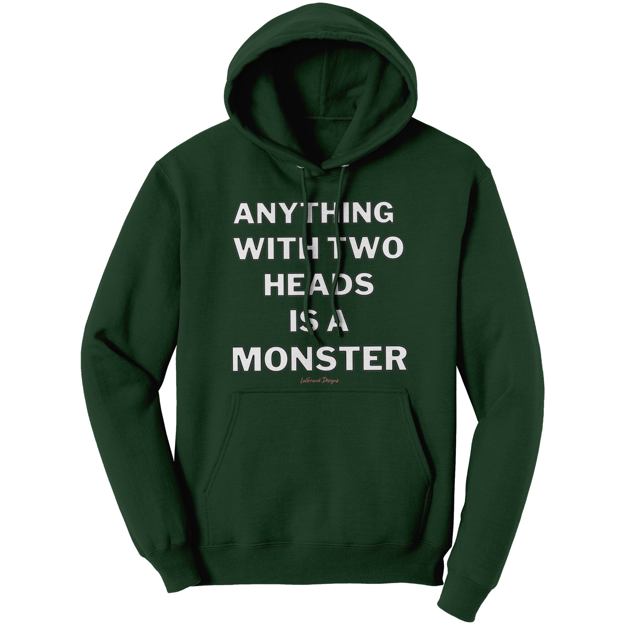 Two Heads Is A Monster Hoodie