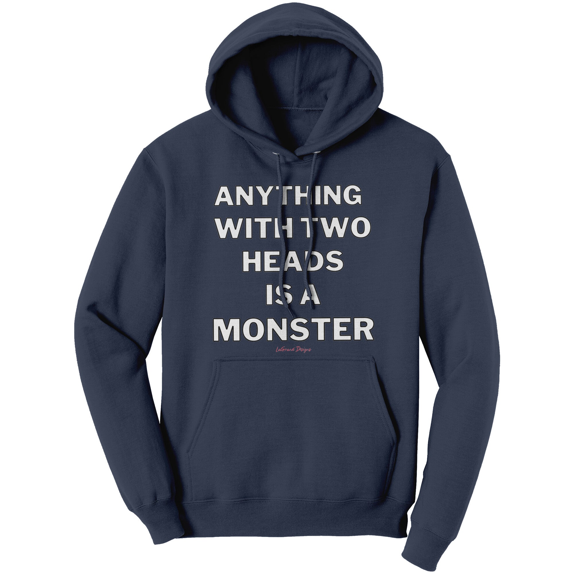 Two Heads Is A Monster Hoodie – Pivoting Mindset Apparel
