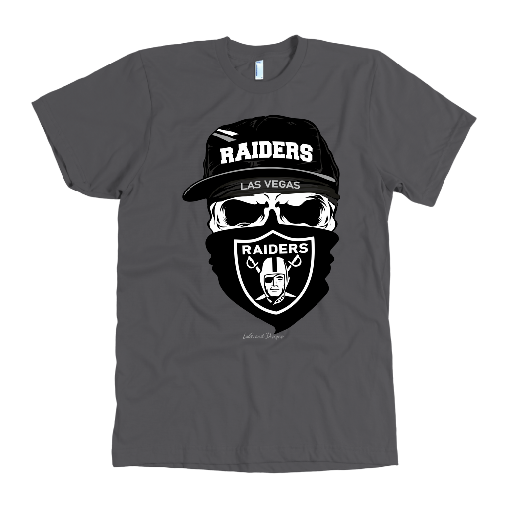 Raiders Skull & Bandana Design