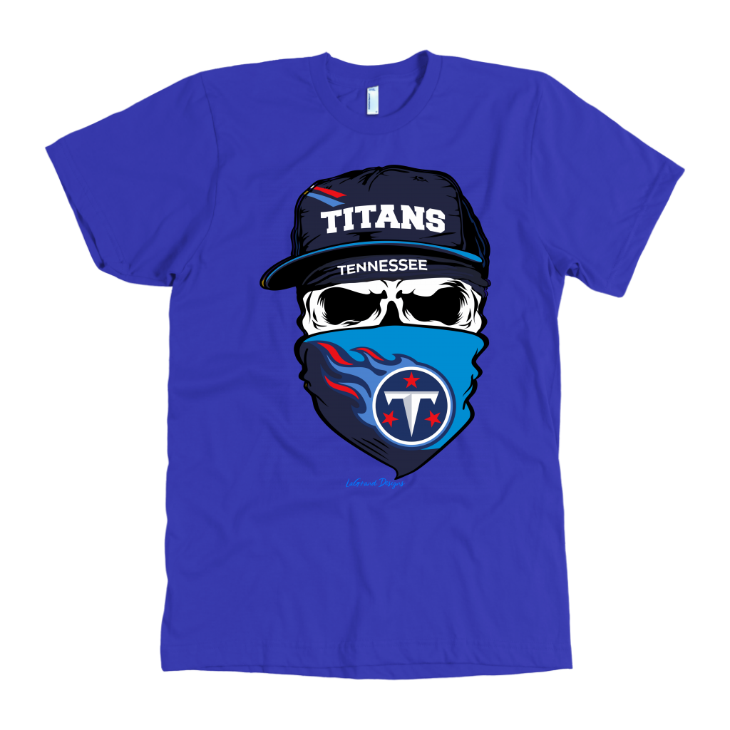 Titans Skull & Bandana Design