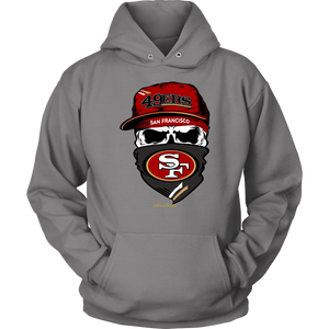 Forty Niners Skull & Bandana Design