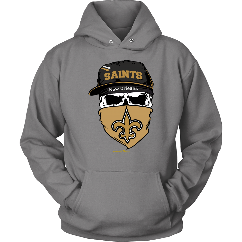 Saints Skull & Bandana Design