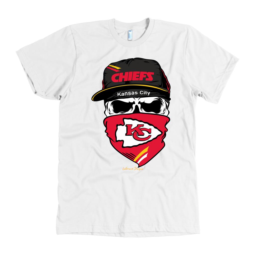 Chiefs Skull & Bandana Design