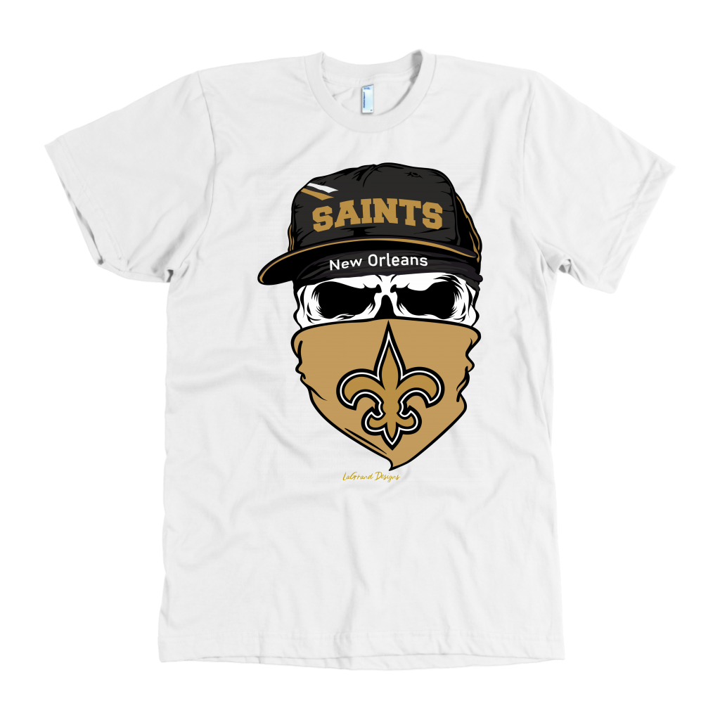 Saints Skull & Bandana Design