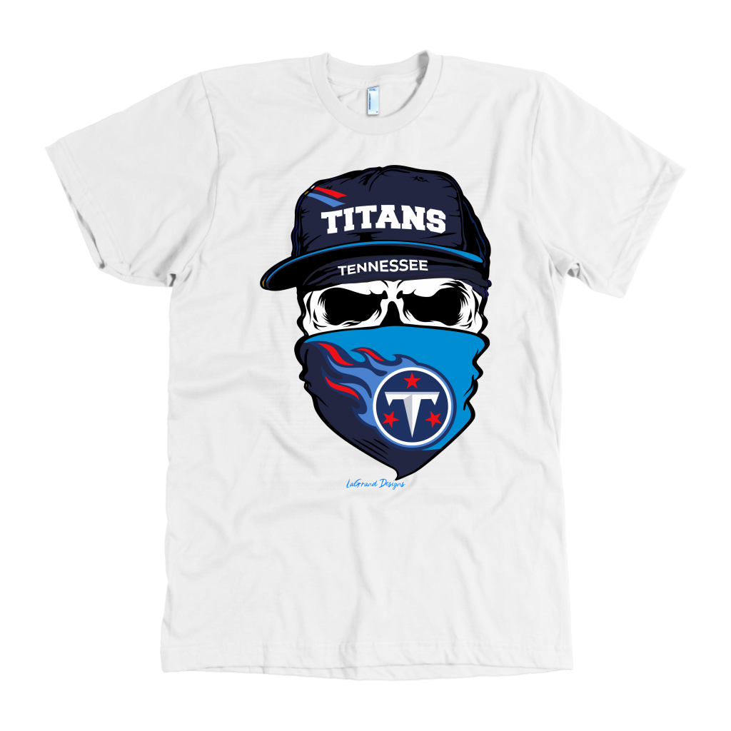 Titans Skull & Bandana Design