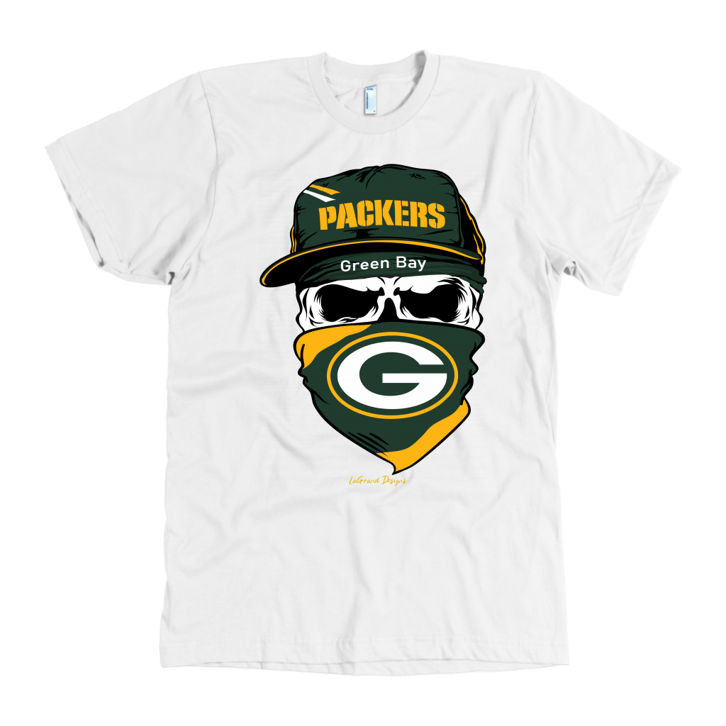 Packers Skull & Bandana Design