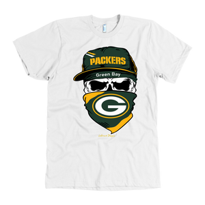 Packers Skull & Bandana Design