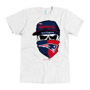 Patriots Skull & Bandana Design