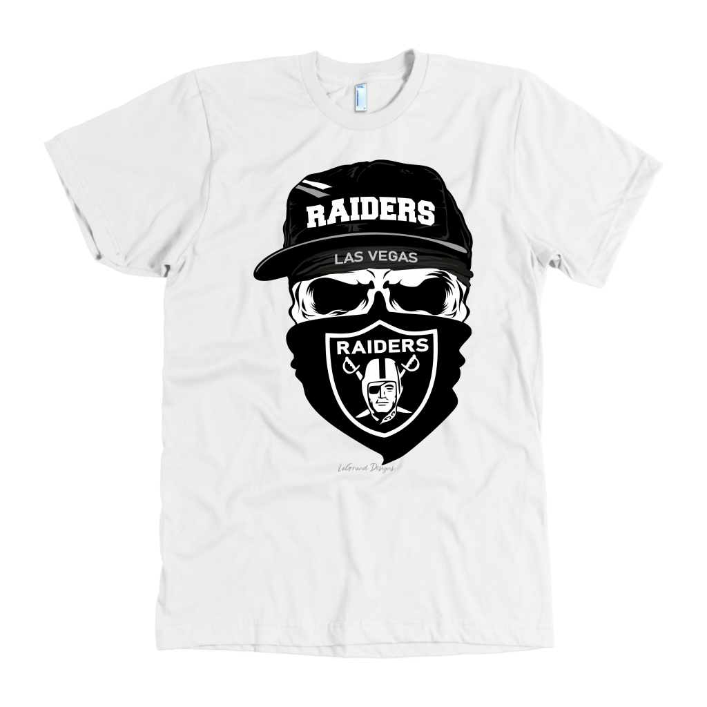 Raiders Skull & Bandana Design