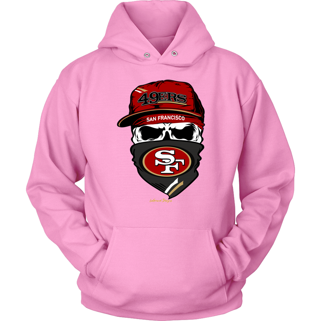 Forty Niners Skull & Bandana Design