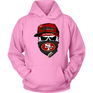 Forty Niners Skull & Bandana Design