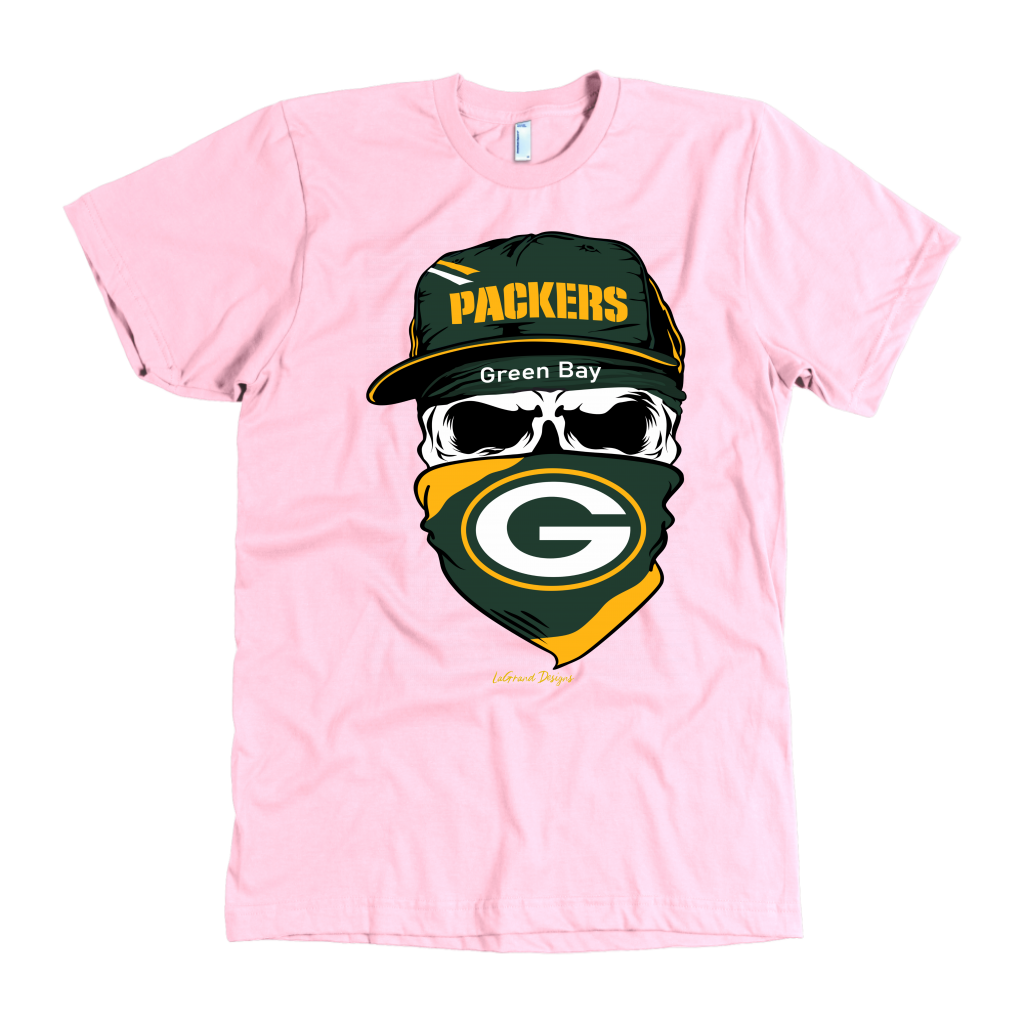 Packers Skull & Bandana Design