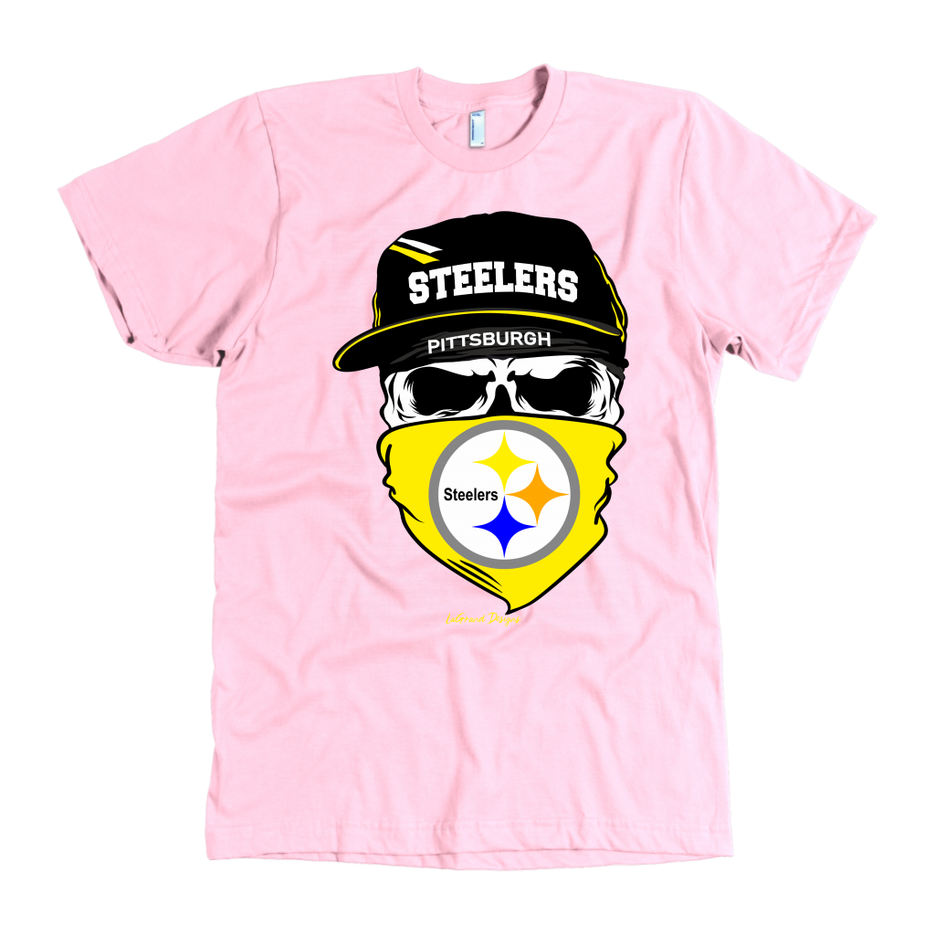 Steelers Skull & Bandana Design