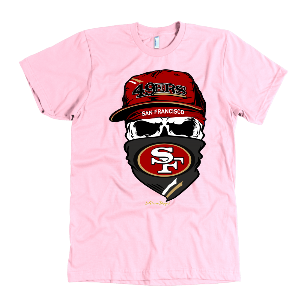 Forty Niners Skull & Bandana Design