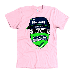 Seahawks Skull & Bandana Design